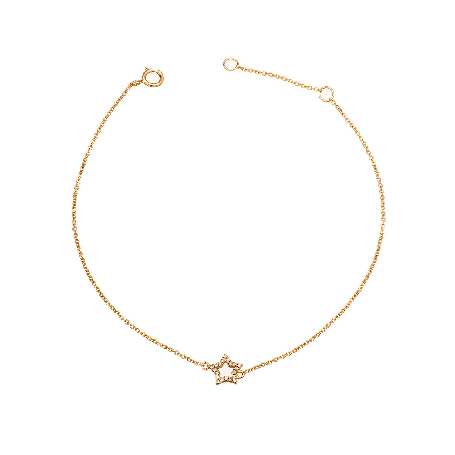 Diamond Star Bracelet