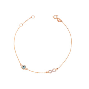 Infinity, Eye Bracelet