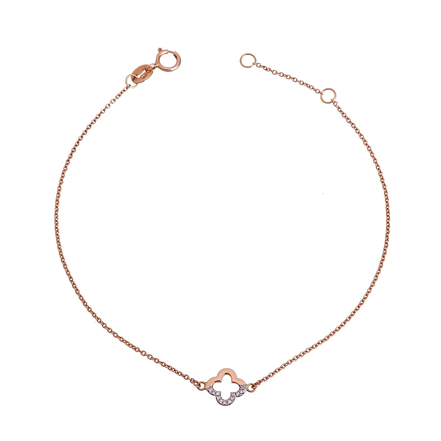 Diamond Cross Bracelet