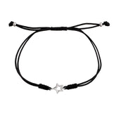 Diamond Star Cord Bracelet