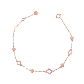 Multi-Cross Diamond Bracelet. Cross Bracelet. Βραχιόλι με σταυρουδάκια. Βραχιόλι με μπρογιάν.
