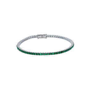 Emerald Tennis Bracelet