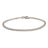 Tennis bracelet. Classic diamond Bracelet. Fine jewelry. Diamond Bracelet. Wedding gift. Gift for wife. Anatol jewelry. Golden Hall. Kifissia. Athens. Gold and diamond bracelet. Κοσμήματα Κηφισιά. Χρυσά κοσμήματα. Βραχιόλι χρυσό με διαμάντια. Βραχιόλι Ριβιέρα. Ριβιέρα χεριού. 