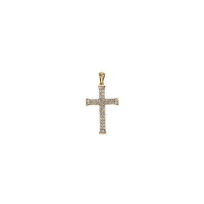 Diamond Cross. Gold and diamond cross. Cross for christening. Cross for baptism. Fine jewellery. Anatol jewellery. Χρυσά κοσμήματα. Κοσμήματα Κηφισιά. Σταυρός χρυσός. Σταυρός με διαμάντια. Βαφτιστικός σταυρός. Σταυρός για βάφτιση.  Σταυρός με μπριγιάν. 