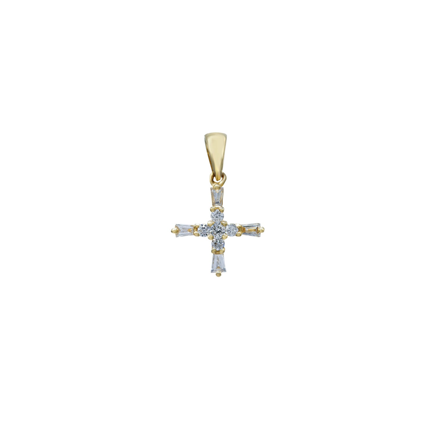 Diamond Cross. Gold and diamond cross. Cross for christening. Cross for baptism. Fine jewellery. Anatol jewellery. Χρυσά κοσμήματα. Κοσμήματα Κηφισιά. Σταυρός χρυσός. Σταυρός με διαμάντια. Βαφτιστικός σταυρός. Σταυρός για βάφτιση.  Σταυρός με μπριγιάν. 