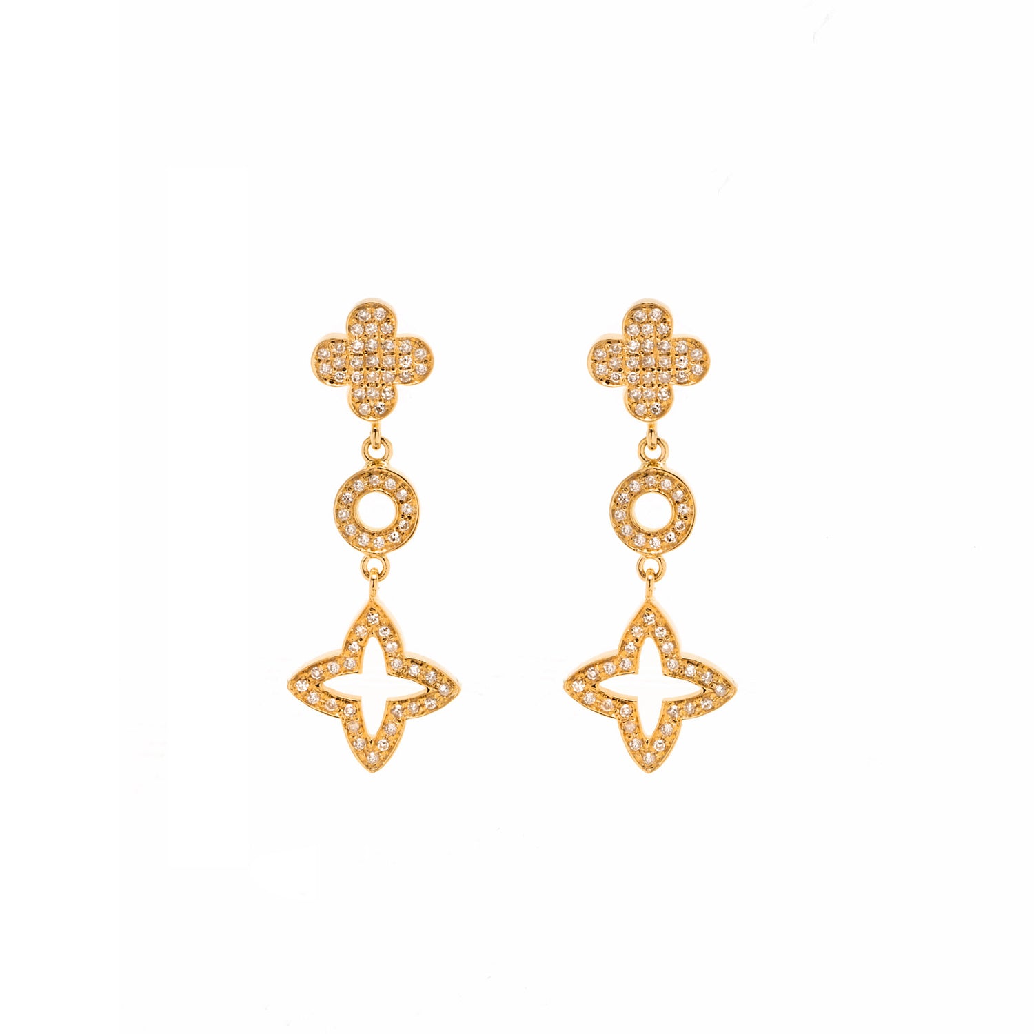 Diamond Earrings. Earring for Gift. Stud Earring. Diamonds. Anatol. Gift. Everyday earring. Easy to wear earring. Sparkly earring. Anatol Jewelry. Fine Jewelry. Golden Hall. Kifissia. Χρυσό σκουλαρίκι. Σκουλαρίκι καρφωτό. Σκουλαρίκι με διαμάντια.  Athens. Χρυσά κοσμήματα. Κοσμήματα Κηφισιά. Σκουλαρίκι με μπριγιάν.