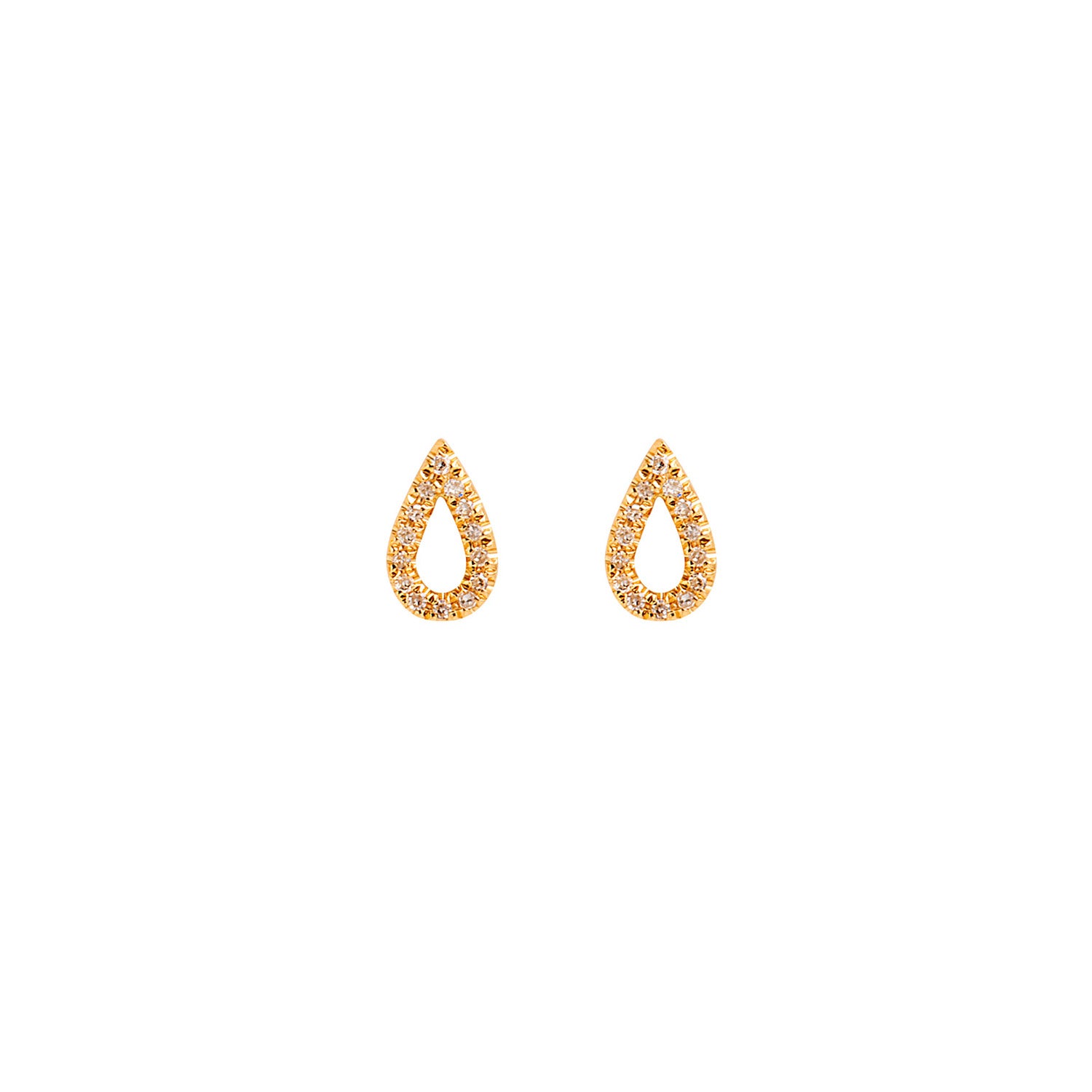 Diamond Earrings. Earring for Gift. Stud Earring. Diamonds. Anatol. Gift. Everyday earring. Easy to wear earring. Sparkly earring. Anatol Jewelry. Fine Jewelry. Golden Hall. Kifissia. Χρυσό σκουλαρίκι. Σκουλαρίκι καρφωτό. Σκουλαρίκι με διαμάντια.  Athens. Χρυσά κοσμήματα. Κοσμήματα Κηφισιά. Σκουλαρίκι με μπριγιάν.