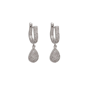 Diamond Drop Earrings
