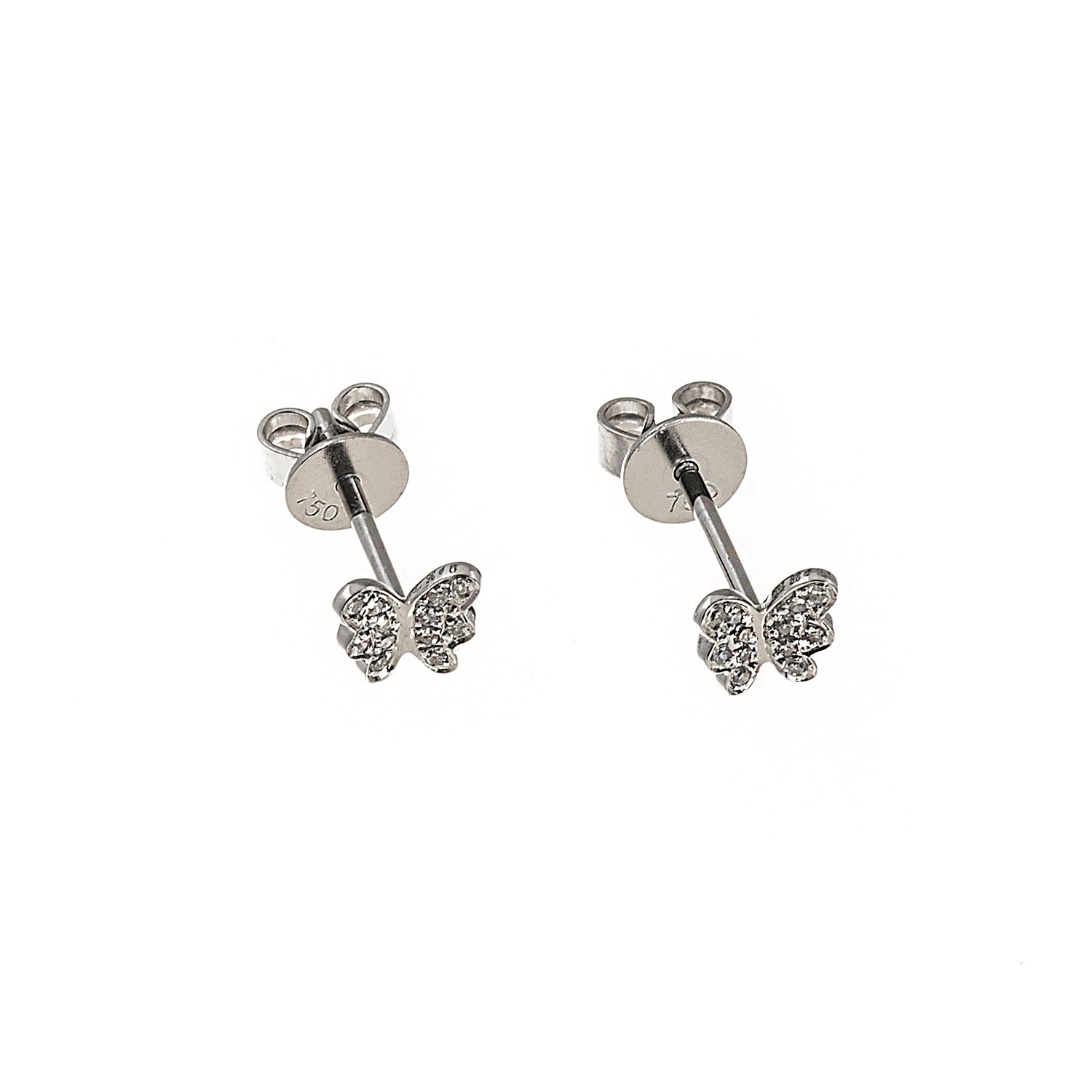 Butterfly Studs - Anatol Jewelry