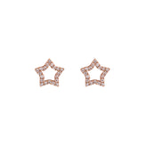 Diamond Star Earrings