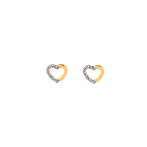 Heart Diamond Earring