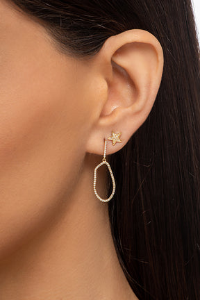 Cloud Dangling Earring - Anatol Jewelry