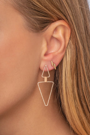 Swirl and Twirl Earring