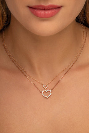 Curvy Heart Necklace