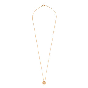 Diamond Circle Necklace