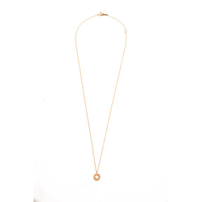 Diamond Circle Necklace