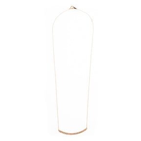 Diamond Bar Necklace