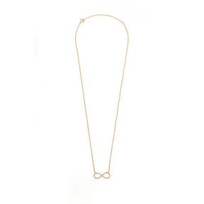 Diamond Infinity Necklace