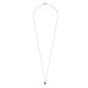 Ruby and Diamond Necklace