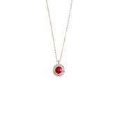 Ruby and Diamond Necklace