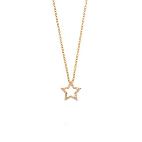 Diamond Star Necklace