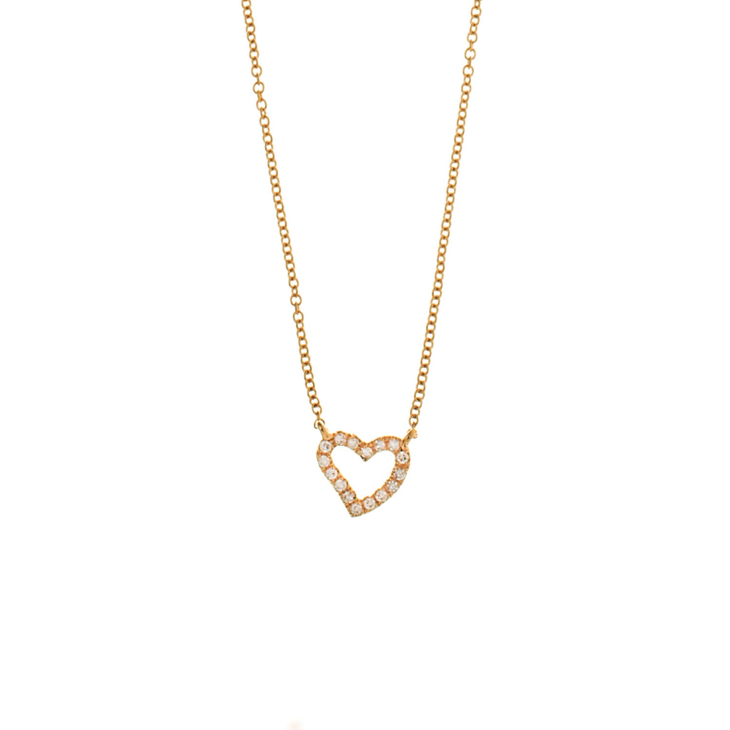 Diamond Heart Necklace