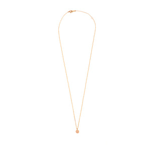 Diamond Circle Necklace