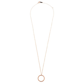 Diamond Circle Necklace