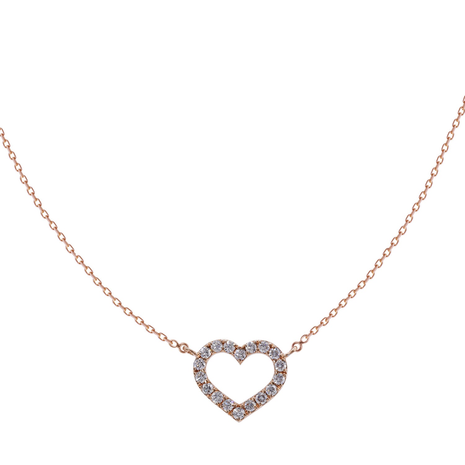 Diamond Heart Necklace