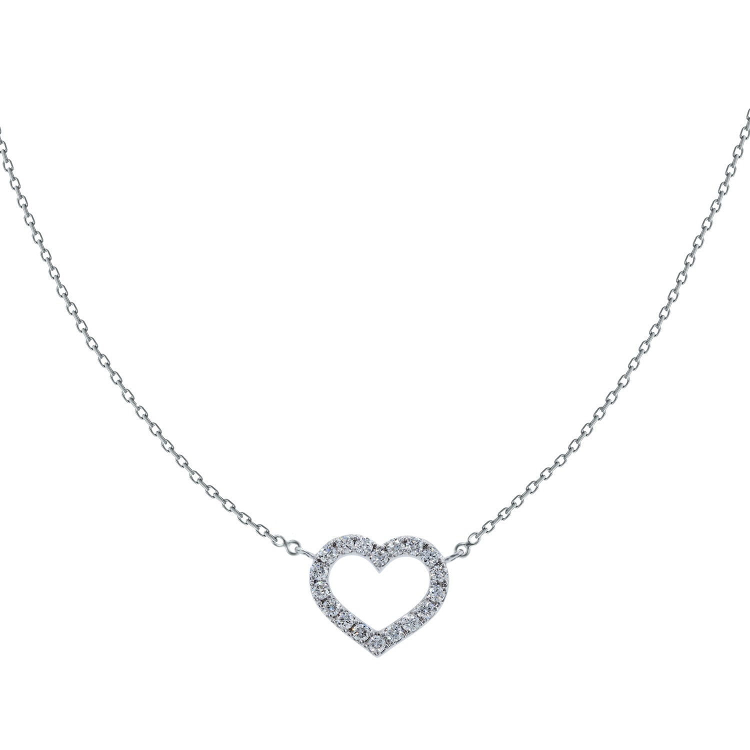Diamond Heart Necklace