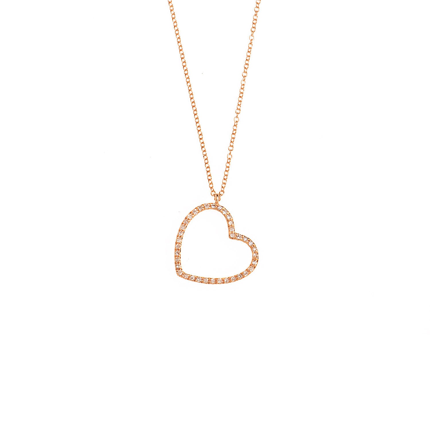 Diamond Heart Necklace