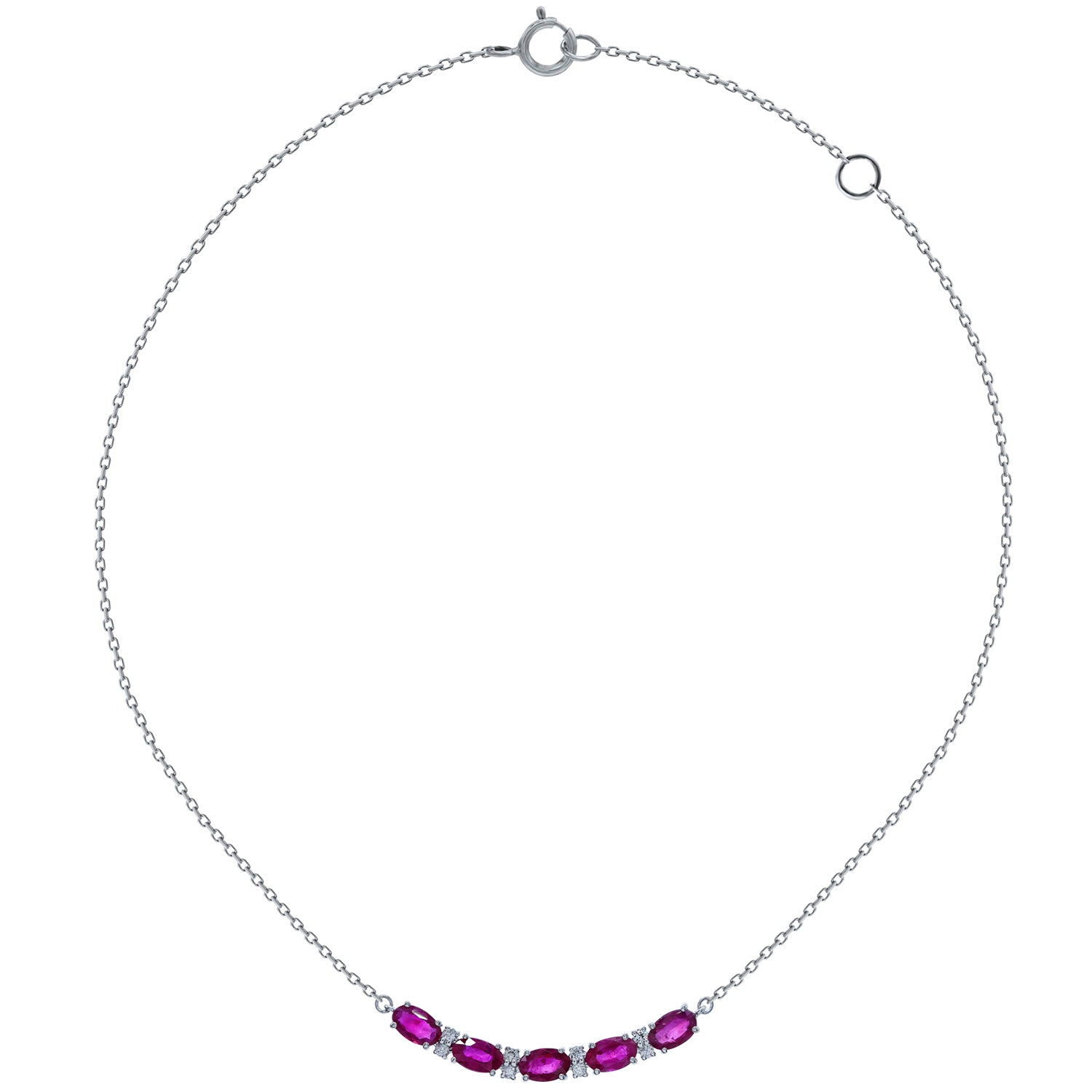 Ruby Necklace. Diamond and ruby necklace. Red stone necklace. Ruby necklace for gift. Rare ruby stone necklace. Diamond jewellery. Anatol jewellery. Κοσμήματα Ανατόλ. Χρυσά κοσμήματα. Κολιέ με ρουμπίνι. Κολιέ με ρουμπίνι και διαμάντια. Κοσμήματα Κηφισιά.