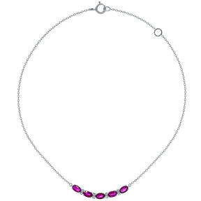 Ruby Necklace. Diamond and ruby necklace. Red stone necklace. Ruby necklace for gift. Rare ruby stone necklace. Diamond jewellery. Anatol jewellery. Κοσμήματα Ανατόλ. Χρυσά κοσμήματα. Κολιέ με ρουμπίνι. Κολιέ με ρουμπίνι και διαμάντια. Κοσμήματα Κηφισιά.