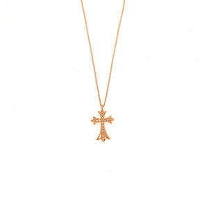 Diamond Cross. Gold and diamond cross. Cross for christening. Cross for baptism. Fine jewellery. Anatol jewellery. Χρυσά κοσμήματα. Κοσμήματα Κηφισιά. Σταυρός χρυσός. Σταυρός με διαμάντια. Βαφτιστικός σταυρός. Σταυρός για βάφτιση.  Σταυρός με μπριγιάν. 