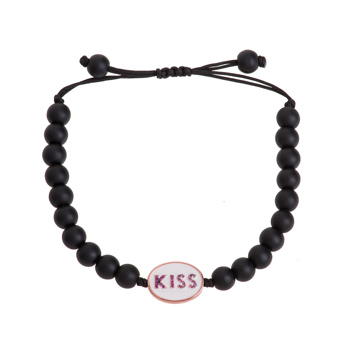 Kiss Onyx Bracelet