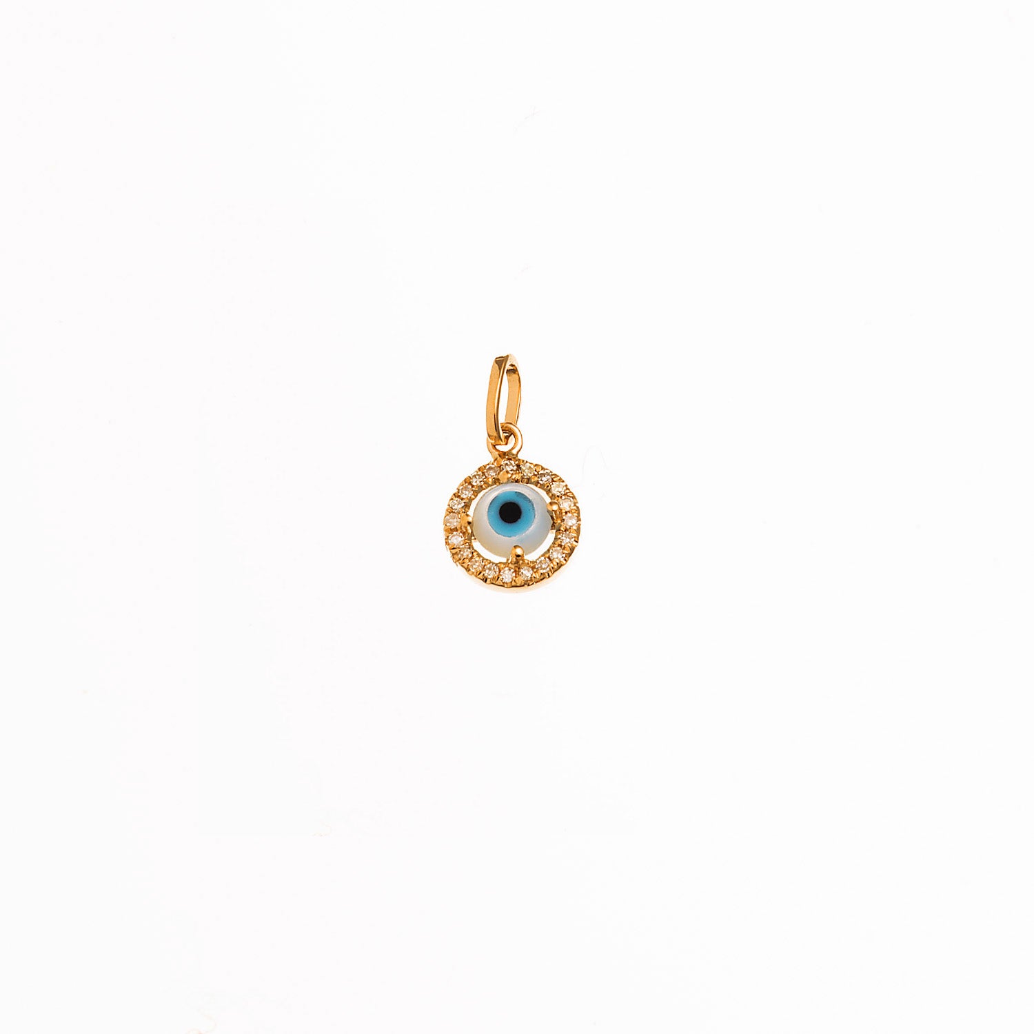 Small MoP Eye Pendant