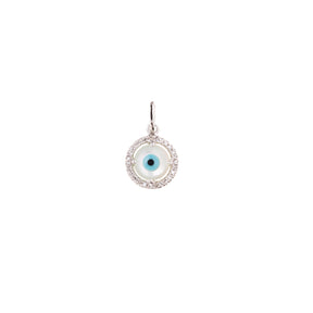 Evil eye pendant. Gold evil eye. Diamond evil eye. Good luck pendant. Protection pendant. Pendant for luck. Evil eye motif. Anatol jewellery. Fine jewellery. Athens. Greece. Μοτίφ μάτι. Μάτι χρυσό. Μάτι για δώρο. Φυλαχτό μάτι. Μάτι με διαμάντια. Ανατολ. Χρυσά κοσμήματα. 