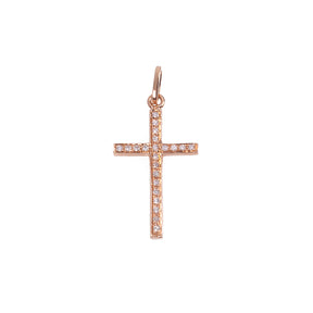 Diamond Cross. Cross for baby. Cross for christening. Cross for Baptism. Βαφτηστικός σταυρός. Σταυρός με μπριγιάν.