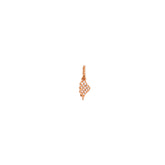 Diamond Mini Feather Pendant