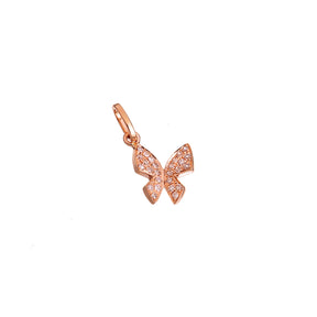 Diamond Butterfly Pendant
