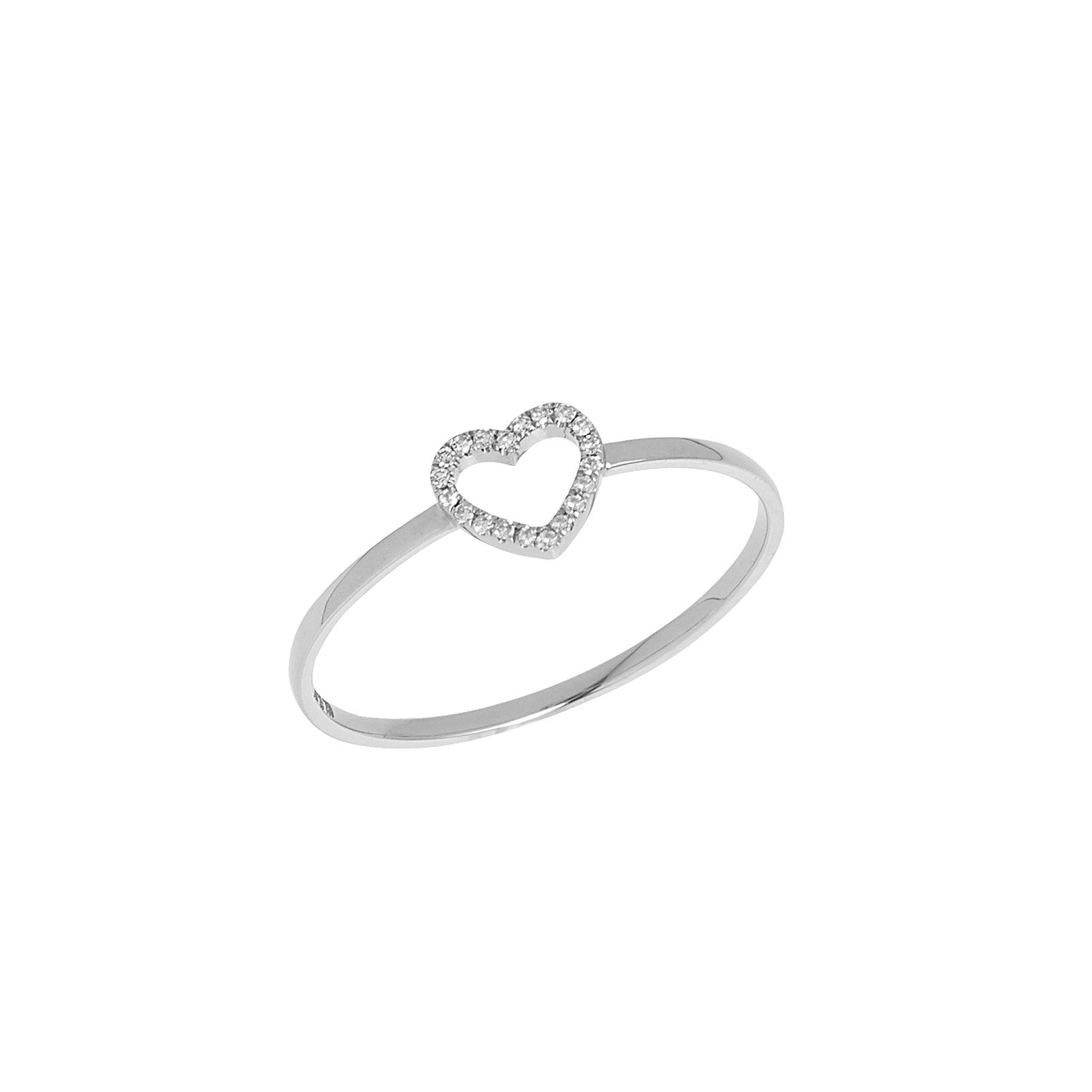 Heart Diamond Ring