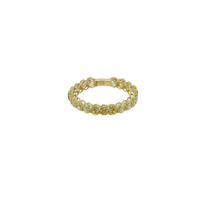 Gold and diamond ring. Eternity ring. Diamond wedding band. Diamond eternity ring. Anatol jewellery. Golden Hall. Fine jewellery. Χρυσά κοσμήματα. Κοσμήματα Κηφισιά. Βέρες γάμου. Διαμαντένια βέρα. Βέρα με διαμάντια. Δαχτυλίδι σειρέ με μπριγιάν. Σειρέ δαχτυλίδι με διαμάντια. Yellow Diamond Ring.